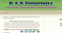 Desktop Screenshot of fixmyreelnow.com